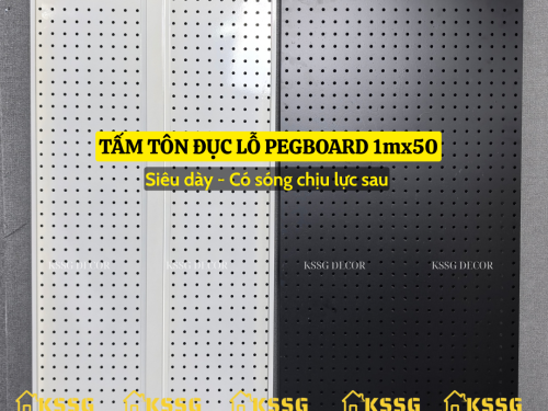 Tấm tôn đục lỗ