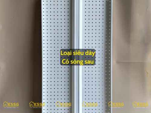 Bảng lỗ Pegboard kim loại