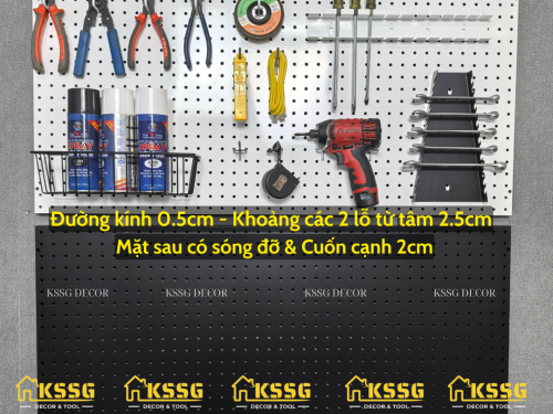 Tấm tôn đục lỗ siêu dày