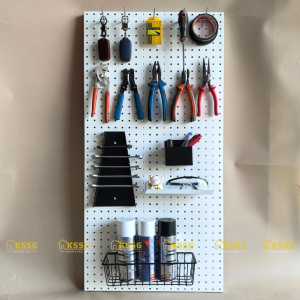 Bảng lỗ Pegboard kim loại