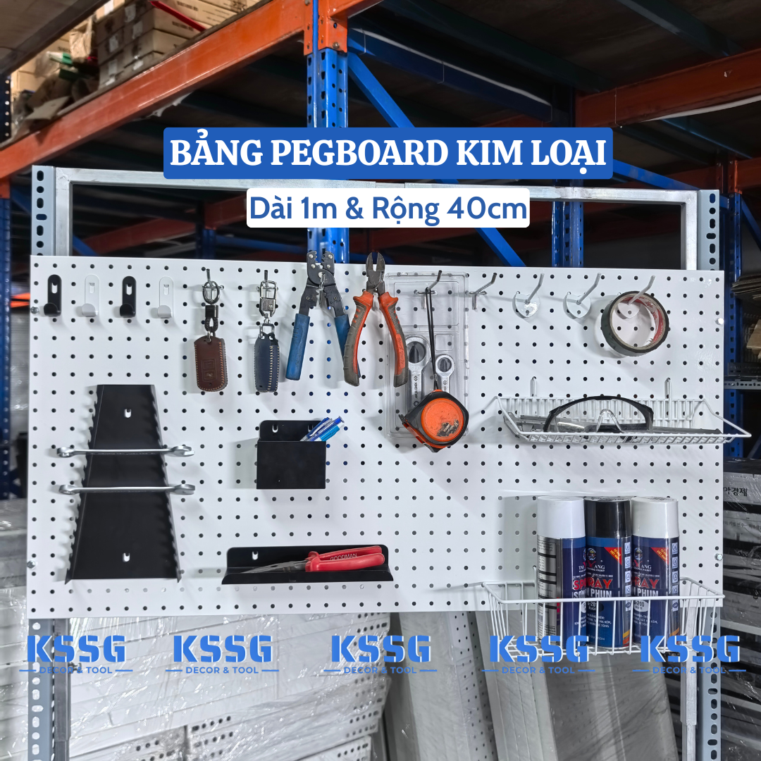 Bảng Pegboard Kim Loại: Giải Pháp Lưu Trữ Thông Minh Cho Không Gian Hiện Đại