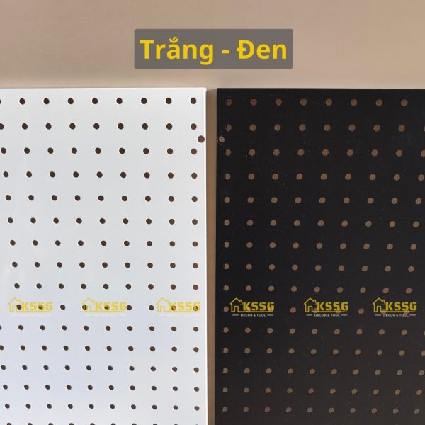 BẢNG PEGBOARD KIM LOẠI GẮN TƯỜNG DÀI 50cmx50cm - Hình ảnh 2