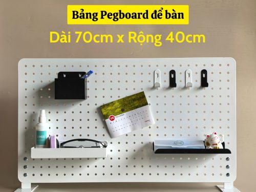 Bảng Pegboard chân đứng để bàn