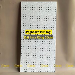 Bảng Pegboard kim loại gắn tường