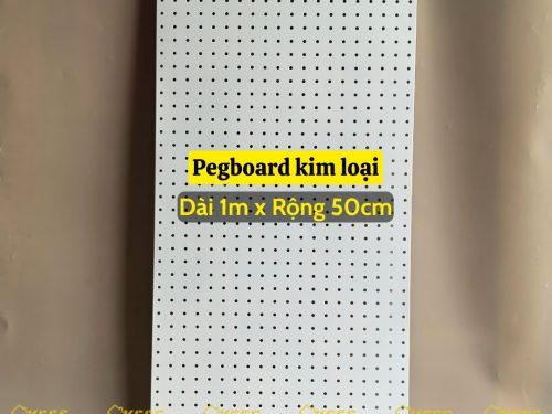 Bảng Pegboard kim loại gắn tường