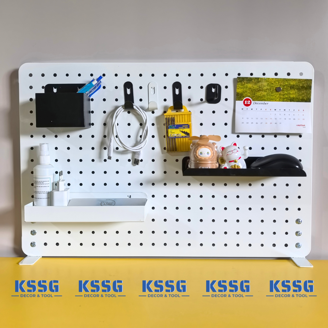 Bảng Pegboard kẹp bàn Bảng Pegboard kẹp bàn
