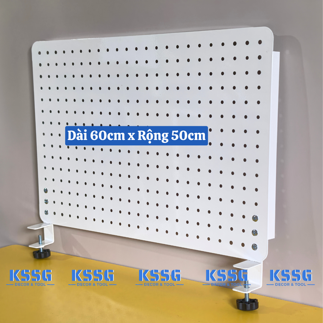 Bảng Pegboard kẹp bàn Bảng Pegboard kẹp bàn