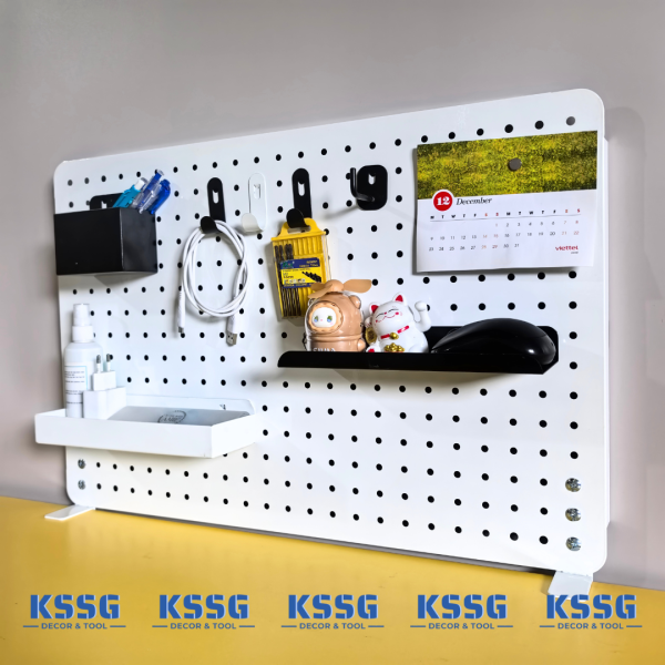 Bảng Pegboard kẹp bàn
