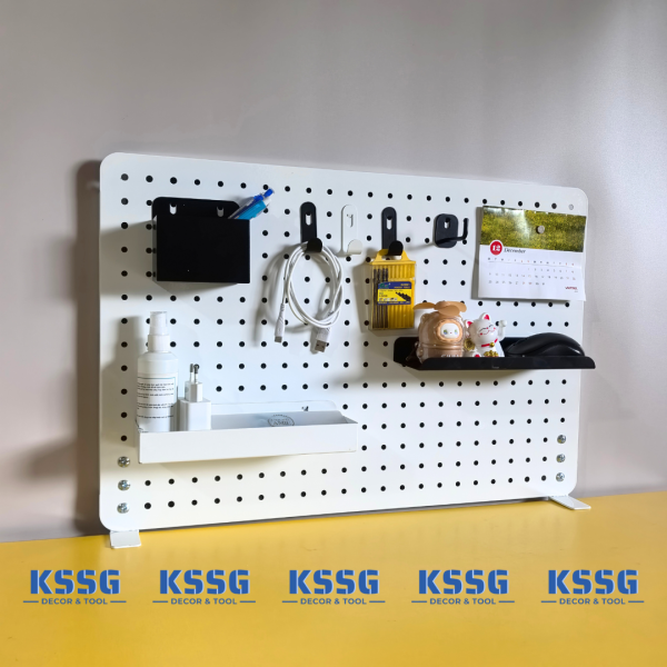 Bảng Pegboard kẹp bàn