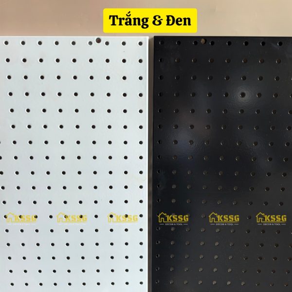 BẢNG LỖ PEGBOARD KIM LOẠI GẮN TƯỜNG DÀI 1mx40cm - Hình ảnh 4