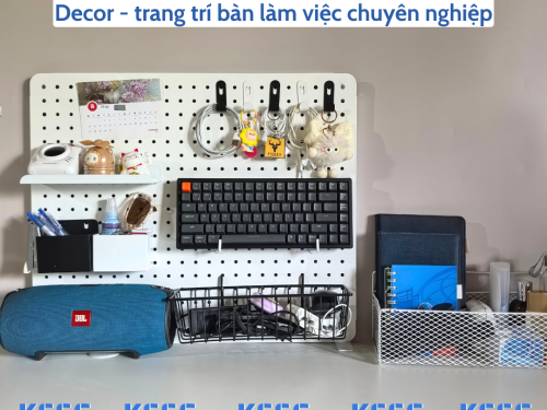 Bảng Pegboard kẹp bàn