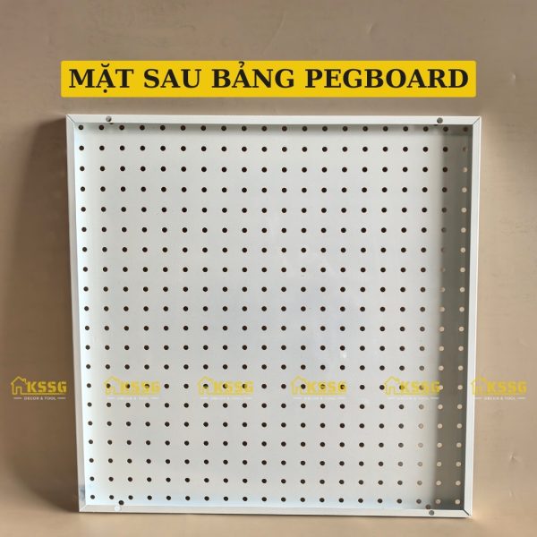 BẢNG PEGBOARD KIM LOẠI GẮN TƯỜNG DÀI 50cmx50cm - Hình ảnh 6