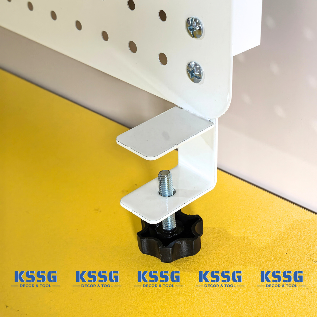 Bảng Pegboard kẹp bàn Bảng Pegboard kẹp bàn