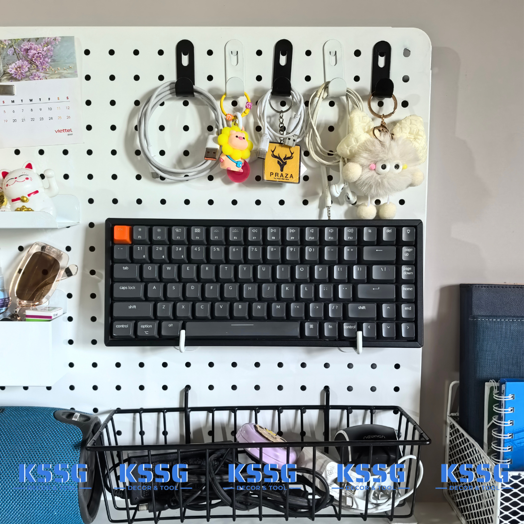 Bảng Pegboard kẹp bàn Bảng Pegboard kẹp bàn