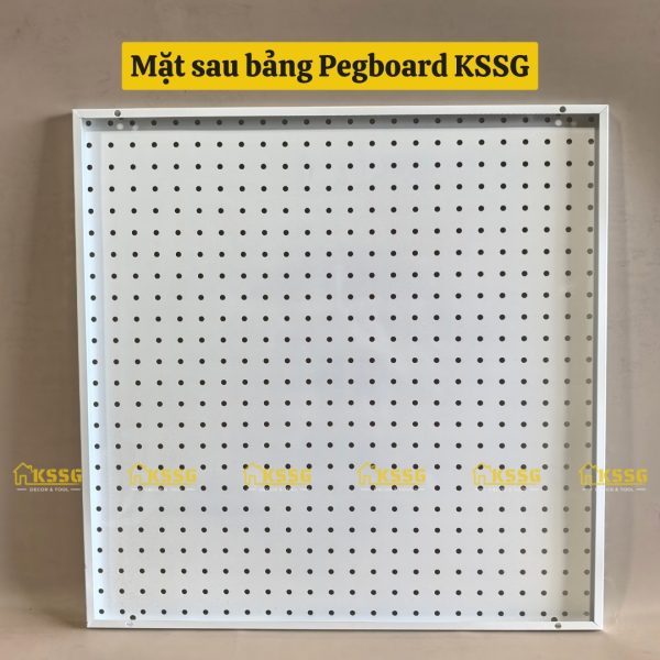 BẢNG PEGBOARD KIM LOẠI GẮN TƯỜNG DÀI 60cmx60cm - Hình ảnh 8