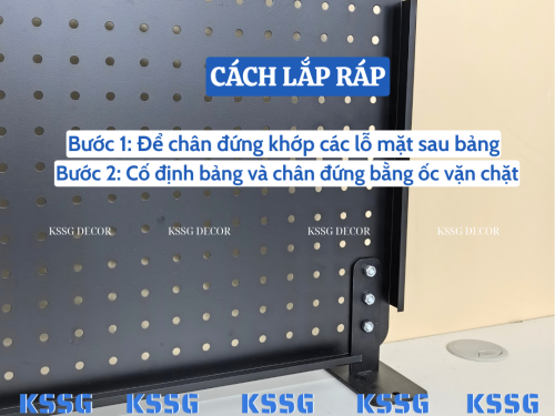 Bảng Pegboard Chân Đứng