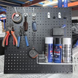 BẢNG PEGBOARD KIM LOẠI GẮN TƯỜNG DÀI 60cmx60cm