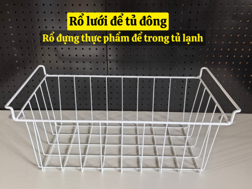 Rổ lưới tủ đông
