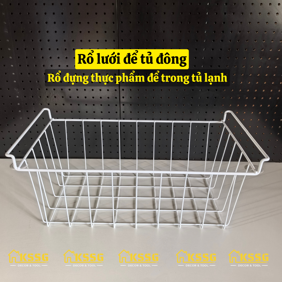 Rổ lưới tủ đông
