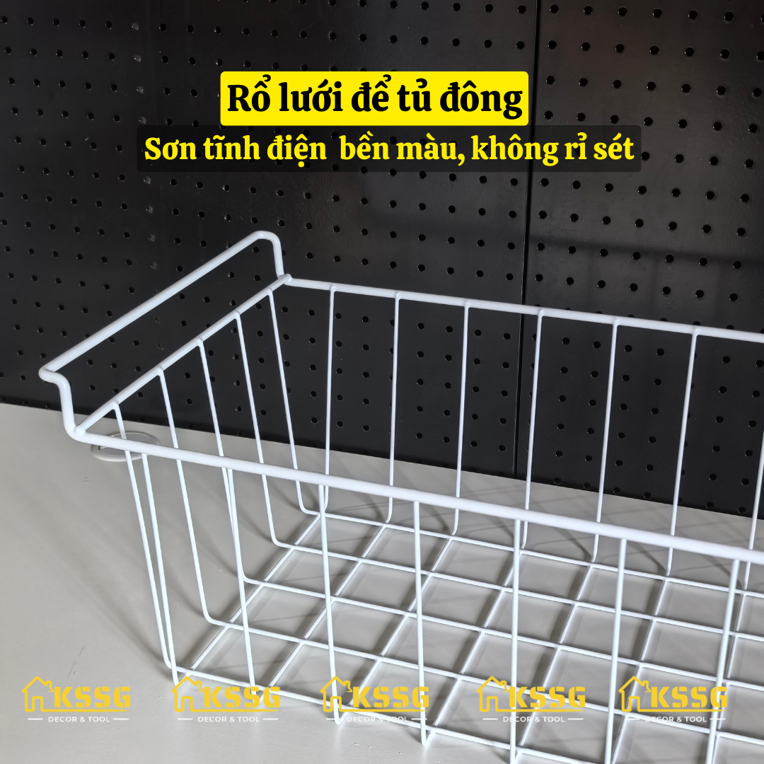 Rổ lưới tủ đông
