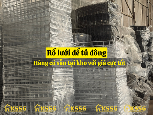 Rổ lưới tủ đông