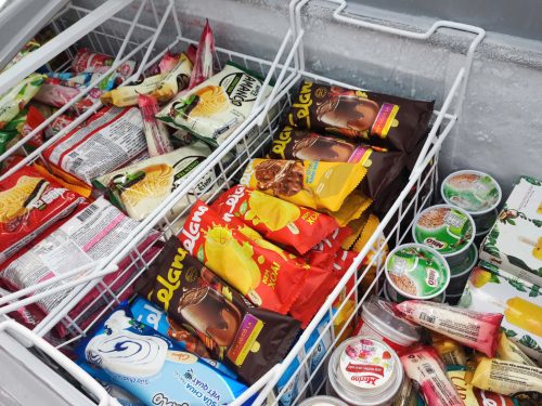 Rổ lưới tủ đông