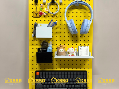 Bảng Pegboard gắn tường
