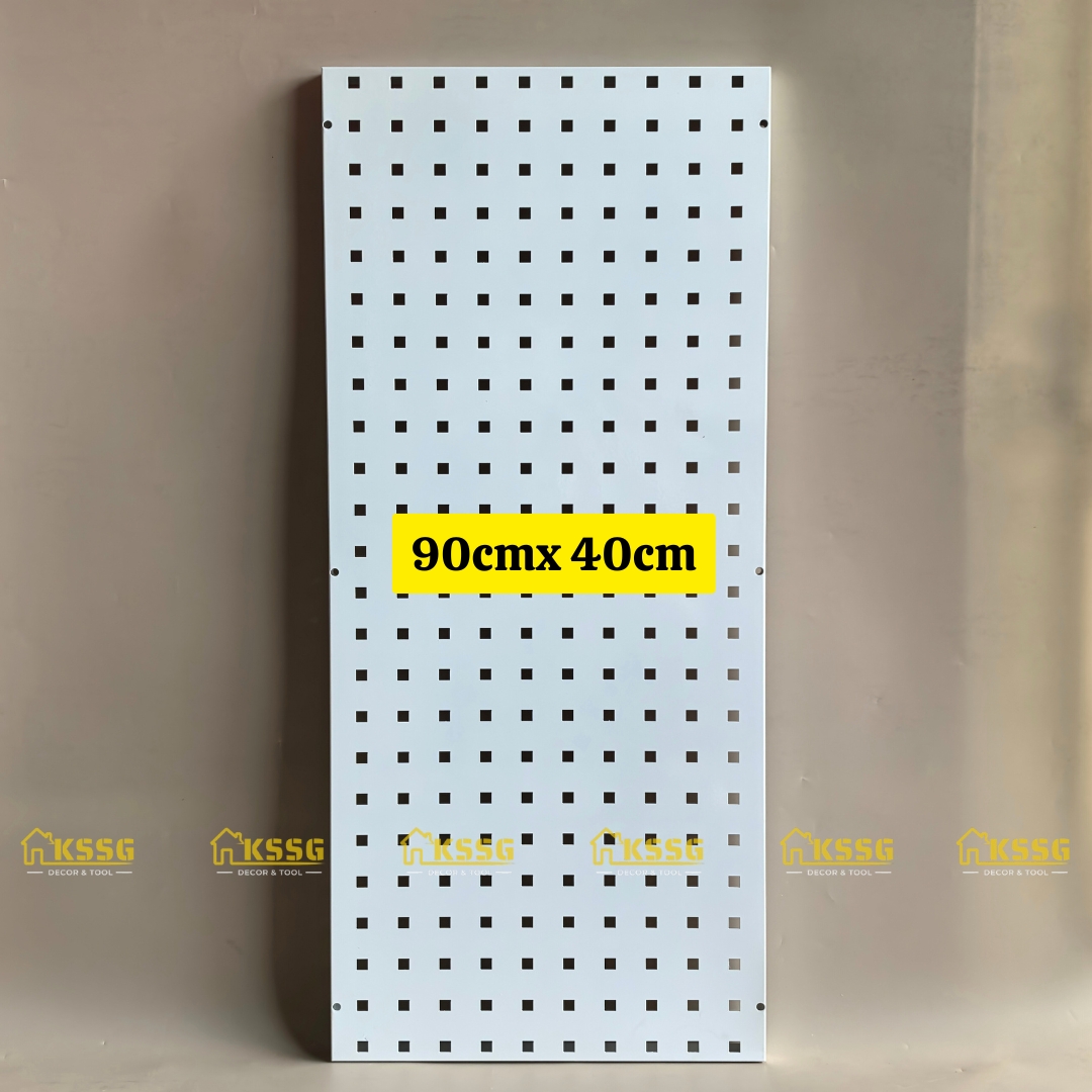 BẢNG TREO ĐỒ NGHỀ KIM LOẠI GẮN TƯỜNG 90x40cm