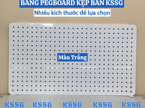 Bảng Pegboard kẹp bàn