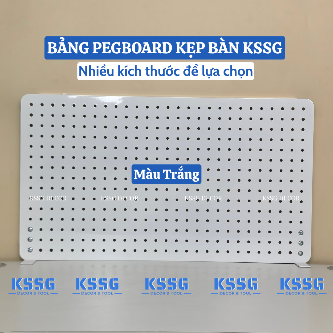 Bảng Pegboard kẹp bàn Bảng Pegboard kẹp bàn