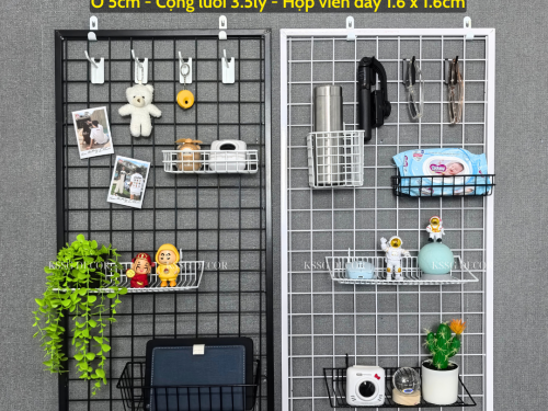 Khung lưới sắt ô vuông 1mx50