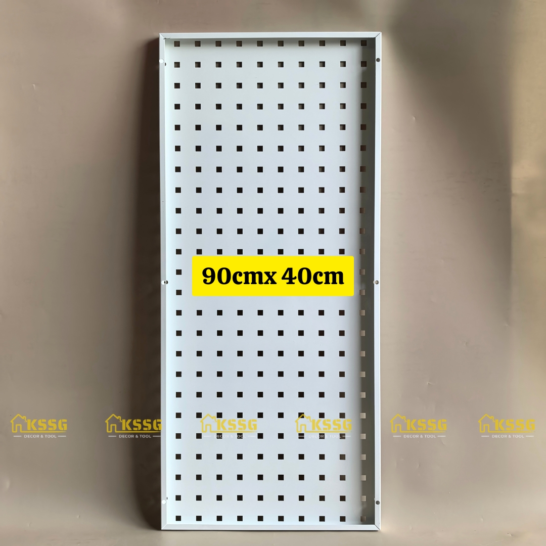 BẢNG TREO ĐỒ NGHỀ KIM LOẠI GẮN TƯỜNG 90x40cm
