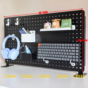 BẢNG PEGBOARD ĐỂ BÀN TREO DỤNG CỤ HỌC TẬP – DECOR GÓC LÀM VIỆC