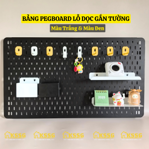 Bảng Pegboard gắn tường