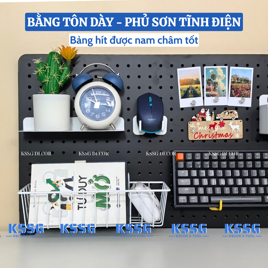 Bảng Pegboard kẹp bàn Bảng Pegboard kẹp bàn