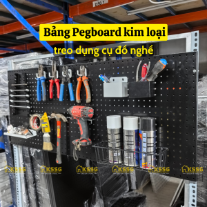 Bảng Pegboard gắn tường