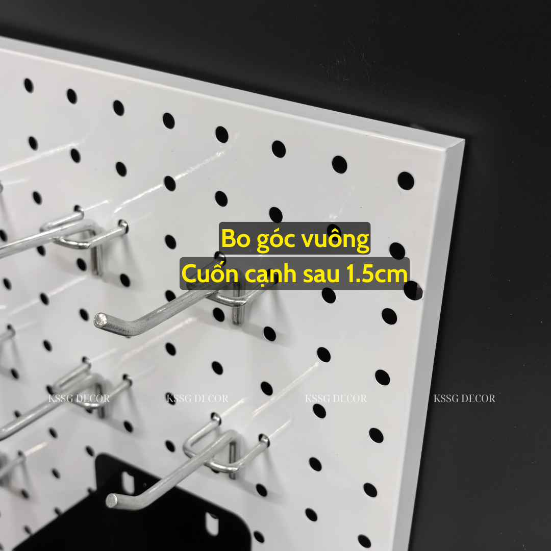 Tấm tôn đục lỗ 50x50cm Tấm tôn đục lỗ