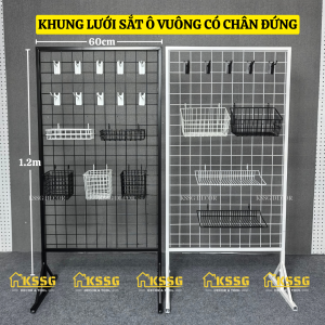 Khung lưới săt có chân
