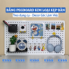Bảng Pegboard kẹp bàn