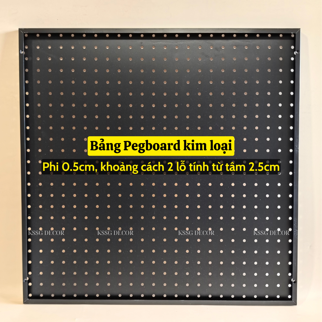 Tấm tôn đục lỗ 50x50cm Tấm tôn đục lỗ