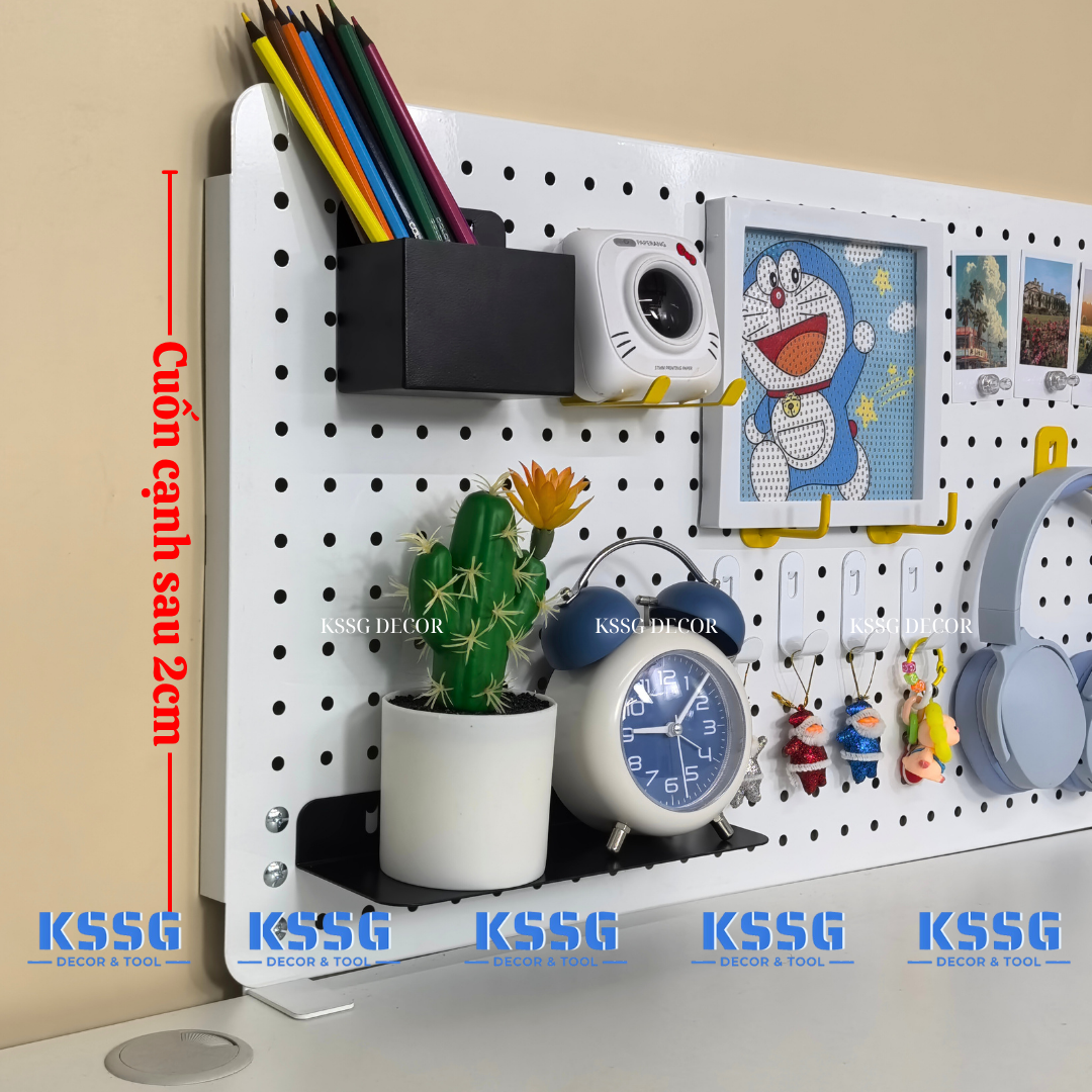 Bảng Pegboard kẹp bàn Bảng Pegboard kẹp bàn