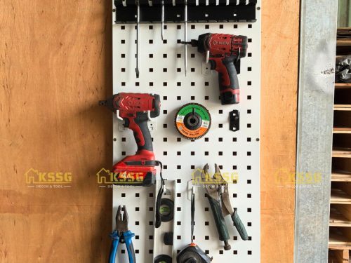 BẢNG TREO ĐỒ NGHỀ KIM LOẠI GẮN TƯỜNG 90x40cm