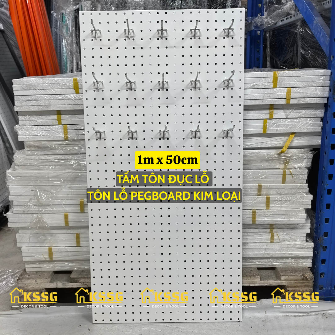 Tấm pegboard 1m x 50