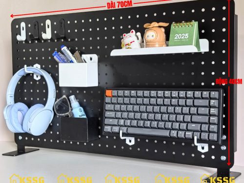 BẢNG LỖ PEGBOARD CHÂN ĐỨNG ĐỂ BÀN 70X40cm
