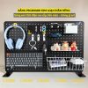 Bảng Pegboard chân đứng để bàn decor