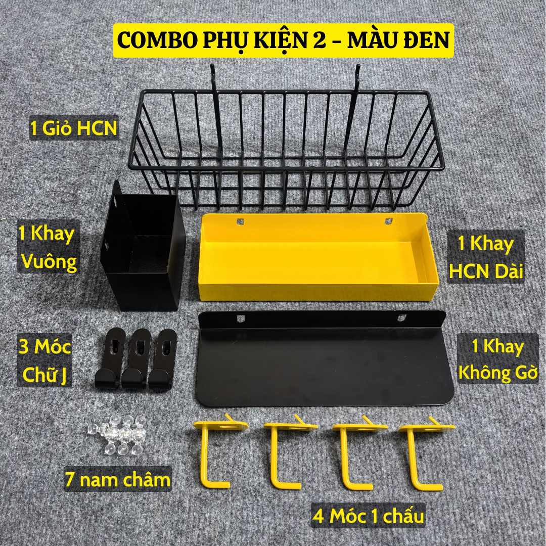 Bảng Pegboard kẹp bàn