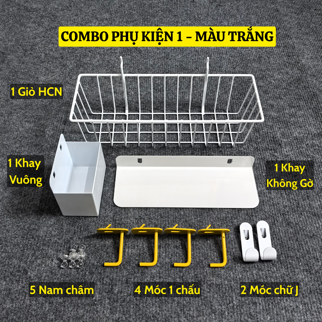Bảng Pegboard kẹp bàn