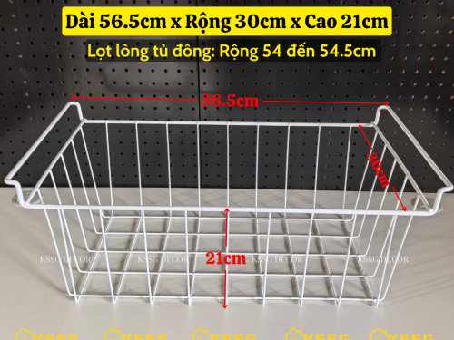Rổ lưới để tủ đông