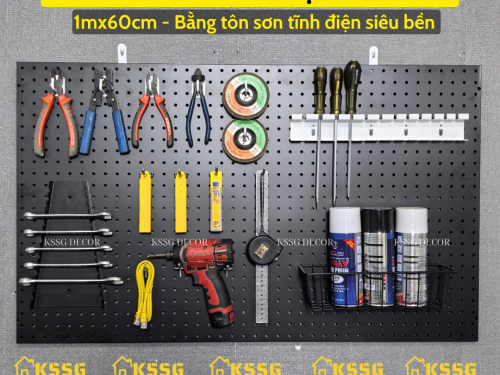 Tấm tôn lỗ Pegboard