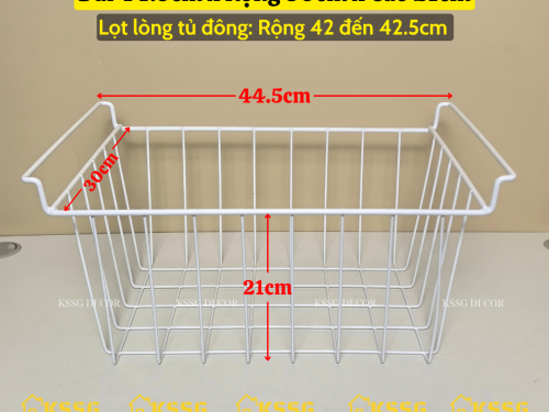 Rổ lưới để tủ đông